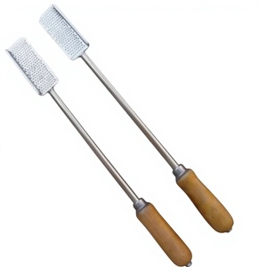 Râpe dentaire équine droite à grain, instrument vétérinaire pour chevaux, outils manuels en métal avec fermeture éclair à pression pour soins buccaux - Product Image 3