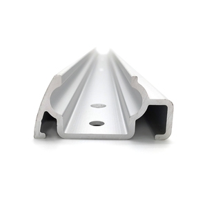 Extrusions en aluminium menées par industrie de lumière de bande 6000 séries avec des services de coupe et de recourbement - Product Image 1