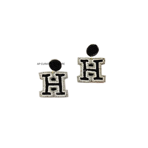 Bandeaux de cheveux brodés en tissu indien artisanal de qualité supérieure pour le jour du match, et boucles d'oreilles pour femmes sans nickel avec perles de rocaille - Vente en gros personnalisable - Product Image 1