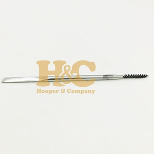 Cepillo de Alta Calidad para Recortar Cejas, Cepillo Profesional para Pestañas Postizas, Cepillo Sostenible de Acero Inoxidable para Cejas de Visón - Product Image 3