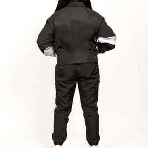 Ensemble de survêtement coupe-vent en nylon pour femme, 2 pièces, léger, col montant, imperméable et respirant - Product Image 3