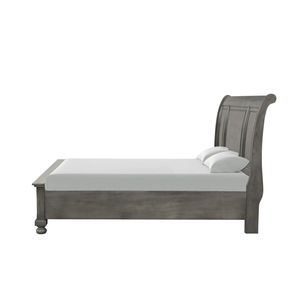 Cama matrimonial Meade G8905A FB en gris con cajas incluidas - Product Image 6