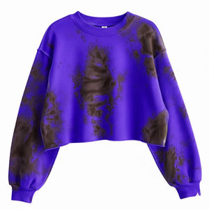 Sweat-shirt en coton doux anti-rides de haute qualité pour femmes, respirant, sweats à capuche pour femmes, sweat-shirts pour femmes - Product Image 2