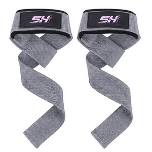 Sangles de musculation unisexes renforcées avec boucle de poignet pour haltères, accessoire d'entraînement intensif pour soulevé de terre et entraînement de force - Product Image 3
