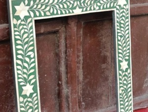 Miroir mural en résine écologique artisanal de luxe, décoration moderne pour maisons élégantes, bureaux, décoration de mariage - Product Image 2