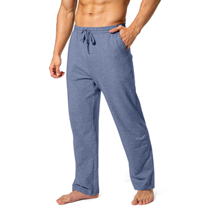 New Design Men's <b>Trousers</b> for Summer Season Full Length Solid Color Men Casual Street Wear With Side Pockets Men's Pants - Product Image 2