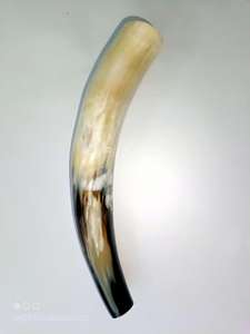Corne de buffle de qualité supérieure, corne d'animal naturelle fabriquée à la main, instrument de musique cérémoniel, pièce décorative - Product Image 3