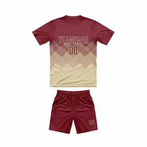 ชุดฟุตบอลแบบซับลิเมชั่นสั่งทำได้ MOQ ต่ำ คุณภาพสูง ผลิตจากผ้าโพลีเอสเตอร์ - Product Image 1