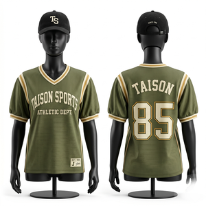 Maillot de basket rétro 180 GSM en maille polyester premium, panneaux latéraux vert-or, logo personnalisé en twill sublimé - Product Image 3