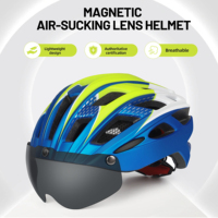 Casque de vélo HONORTOUR avec lumières LED, faible MOQ, design personnalisé, pour adultes, route et VTT