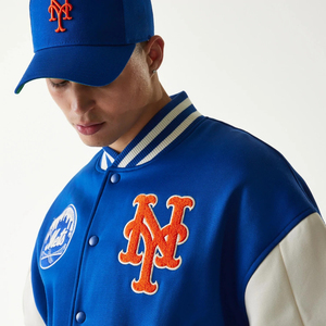 Chaqueta de Béisbol Universitaria Personalizada de Alta Calidad OEM para Hombre, con Parche Bordado, Talla Grande, Transpirable, Chaqueta Varsity - Product Image 3