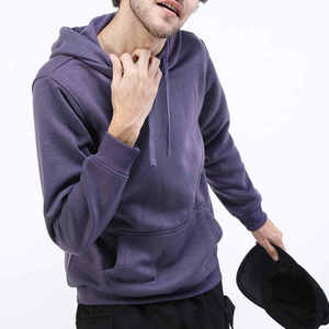 เสื้อฮู้ดดี้ผู้ชายคุณภาพดี หลายสี ผลิตจากผ้าฝ้ายฟลีซ 100% แห้งเร็ว ระบายอากาศได้ดี สไตล์ลำลองสำหรับฤดูหนาว สินค้าขายดี - Product Image 3