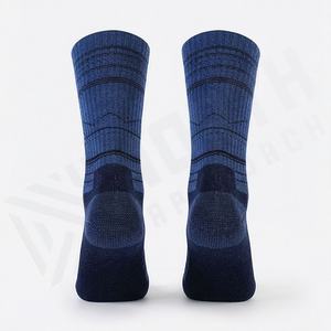 Athletic Merino <b>Wool</b> Crew <b>Socks</b> Wholesale Sports Outdoor Hiking Trekking Warm Thermal Breathable Moisture Wick Customized Color - Product Image 2
