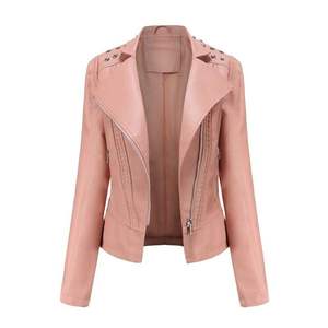 Wholesale Custom Logo Leather Jacket Biker Jacket Black Leather Jacket Premium Quality Low MOQ Factory - Product Image 1
