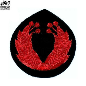 Top High-Quality Custom-Made Hand Embroidered <b>Badges</b> Luxury Style Personalized And By Supplier Hand Embroidery <b>Badges</b> For Sale - Product Image 2