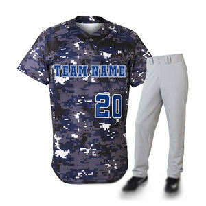 Conjunto de camiseta y pantalones de béisbol, nuevo diseño, uniforme de béisbol de poliéster sublimado personalizado y económico, camisetas deportivas. - Product Image 6