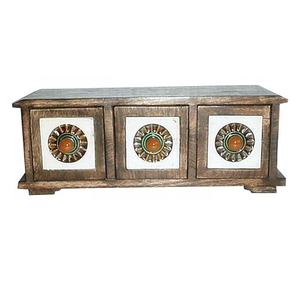 Article de cadeau artisanal en bois de haute qualité fait à la main boîtes décoratives pour la maison coffre au trésor boîte à bijoux produit de verrouillage pour boîte à bagues - Product Image 2