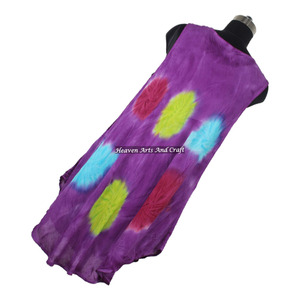 Nouvelle collection 2026 : Robe longue décontractée d'été pour femme, en rayonne tie-dye, sans manches, coupe ample, style parapluie - Product Image 2