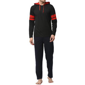 Ensemble de survêtement respirant pour homme, à capuche, style streetwear, pour la course à pied, la gym et le fitness - Product Image 1