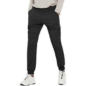 Men's Fast Dry Autumn Sports <b>Trousers</b> Wear-resistant Ball-free Straight Pants <b>Light</b> Breathable Casual Worsted Fabric Drawstring - Product Image 1