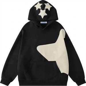 Sweat-shirt à capuche pour homme, style universitaire, 100% coton, séchage rapide, imprimé personnalisé avec un motif de dinosaure, couleur contrastée, effet délavé - Product Image 4