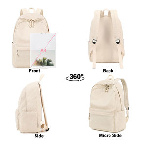 Custom Design Primary School <b>Children</b> School Bags OEM Best Quality Polyester Cotton Student <b>Backpacks</b> with Custom Color Logo - Product Image 4