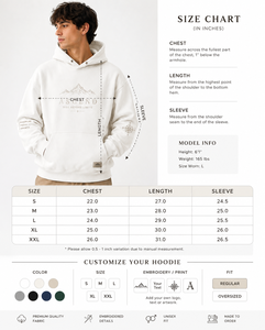 Simple White Custom Made Hoodie <b>For</b> <b>Men</b> With Gray Embroidery Top Quality <b>Mens</b> Hoodie With 100% Cotton Available In Diff Colours - Product Image 5