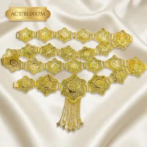 Cinturón de Cadena de Aleación Moderno para Vestidos de Mujer, Nuevo Cinturón de Cadena de Diseño, a la Moda y Elegante - Product Image 1