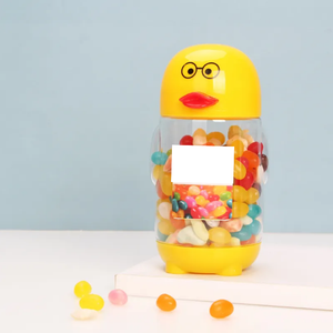 OEM Service Accepted Eco Friendly PET <b>Plastic</b> Food Storage Sealed <b>Jar</b> for Canned Food Candy-Pavico New ODM OEM - Product Image 1