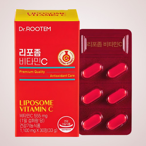 Paquete de vitamina C DR ROOTEM, tableta de vitamina C liposomal coreana, hecho en Corea, suplementos nutricionales, 33 g - Product Image 1