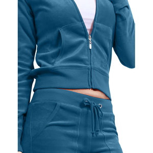 Conjunto Deportivo de Talla Grande para Mujer, Cuello Alto, Color Sólido, Ropa Deportiva Cómoda, Ropa Casual, Hecho en Pakistán - Product Image 5