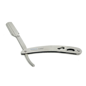 Navaja de Afeitar Profesional para Hombre, de Acero Inoxidable, con Cuchilla Reemplazable, para Afeitar la Barba - Product Image 5