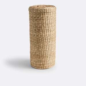 Porte-papier toilette en jonc de mer haut de gamme, panier de rangement tressé grand format avec couvercle, organisateur de salle de bain naturel, vente en gros B2B - Product Image 2