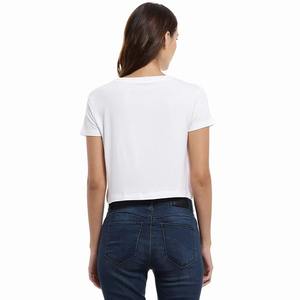 Vente en gros de crop tops pour femmes, crop tops courts d'été en coton de haute qualité, entièrement personnalisables - Product Image 6