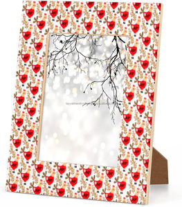 Cadre Photo en Bois Résine Travail Nouveau Design Moderne Cadre Photo Table Top Mur Accrocher - Product Image 1