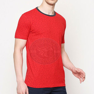 Camiseta de Corte Regular para Hombre, 100% Algodón, Tejido Ligero, Manga Corta, Cuello Redondo, Transpirable, Ecológica, Uso Casual - Product Image 3