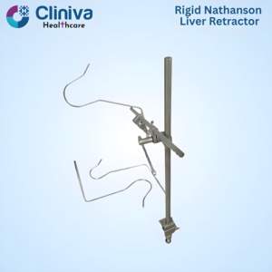 เครื่องมือผ่าตัดแบบใช้ซ้ำได้คุณภาพสูง รุ่น Rigid Nathanson Liver Retractor - Product Image 2