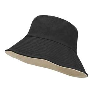 High Quality Casual Customizable Extra Large Unisex <b>Reversible</b> Polyester <b>Bucket</b> <b>Hat</b> with Embroidery Adjustable Summer Sun <b>Hat</b> - Product Image 4
