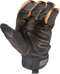 Gants de moto en cuir imperméables pour l'hiver, compatibles avec les écrans tactiles, protection UV, pour le motocross, la course et les sports de plein air - Product Image 1