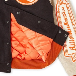 High Quality Letterman Varsity <b>Jackets</b> Wool Body Genuine Leather Sleeves Winter wear <b>Smart</b> and Stylish <b>Men</b> <b>jackets</b> - Product Image 4