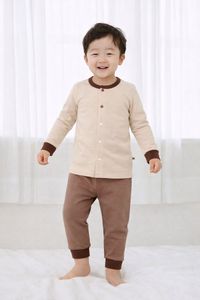 JALBEBE Set Unisex per Neonati con Bottoni, Abbigliamento Casual all'Ingrosso, Manica Lunga, Morbido 100% Cotone, Top e Pantaloni per Neonati, Due Pezzi per Tutte le Stagioni - Product Image 6