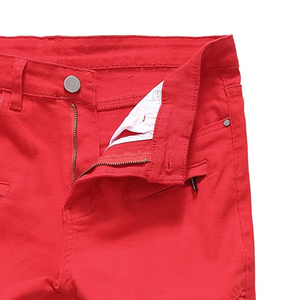 Streetwear Vintage Short Half Pants Loose Work Shorts Fashion <b>Men's</b> Shorts Denim <b>Jean</b> Shorts <b>Men</b> Custom Summer Wholesale Rate - Product Image 4
