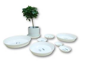 Flower Pot Saucers PP Floor Multiple Sizes Lightweight Wholesale <b>Plastic</b> Gardening Nursery Home Decor Hotel Lobby Indoor Outdoor - Product Image 5