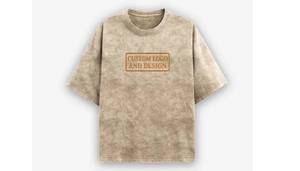 Fournisseur de vêtements personnalisés en coton pour hommes, style vintage, coupe oversize, épaules tombantes, délavage à la pierre, broderie, respirant, écologique, faible MOQ - Product Image 4