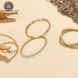 Bague de fiançailles Charm Jewells en moissanite taille coussin, plaqué or 18 carats, sertie à griffes, luxe classique pour femme, certifiée IGI, 3 grammes - Product Image 5