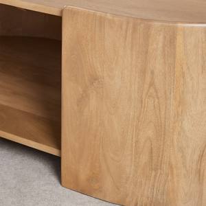 Table basse ovale Vandana Hexa Zenova 110x60 cm en bois de manguier Sidney - Product Image 6