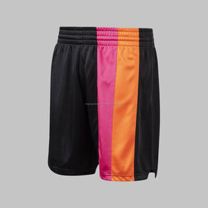 Pantalones cortos de baloncesto transpirables antiarrugas para hombre Material cómodo Venta caliente logotipo personalizado/pantalones cortos de color con el mejor diseño - Product Image 4