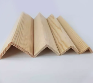 Moldura de Madera Dura en Cuadrante y con Perlas (Moldura de Esquina) - Product Image 6