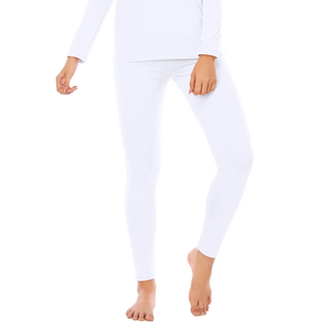 Ensemble de sous-vêtements thermiques pour femmes, évacuation de l'humidité, longs bas de corps pour les sports d'hiver en plein air, tissu doux, combinaison thermique pour femmes - Product Image 6