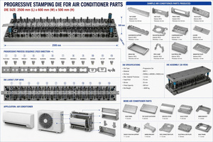 Matrice de poinçonnage métallique personnalisée pour pièces automobiles - Product Image 6